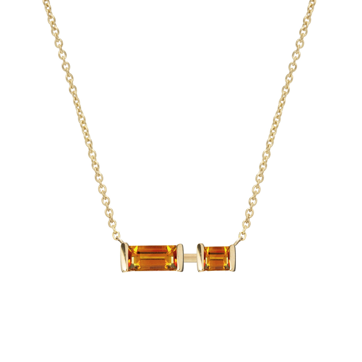 送料関税込☆【ALIITA】 necklace with chrysoprase and citrine aliita-necklace-gold-citrine-