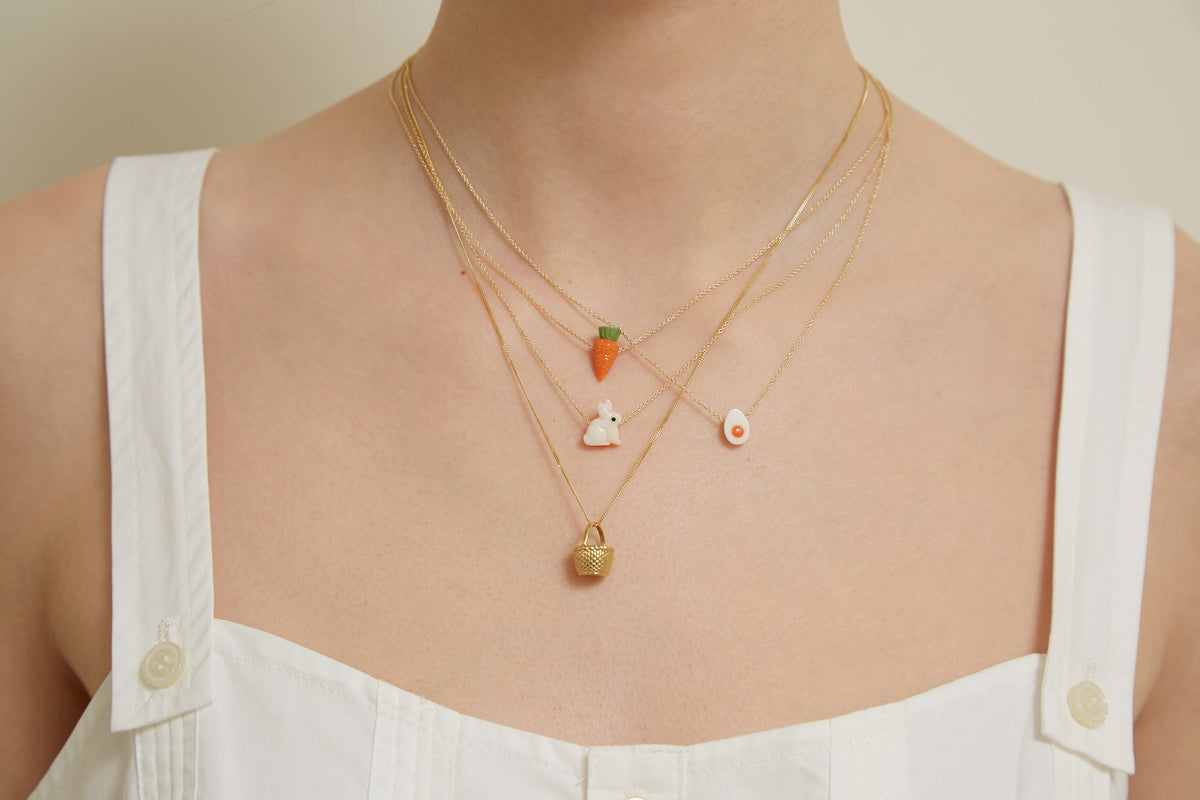 フランス発送 ALIITA ネックレス MINI HUEVO NECKLACE MINI HUEVITO NECKLACE – ALIITA-US