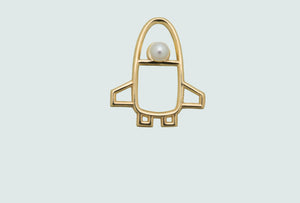 NAVE ESPACIAL PERLA NECKLACE