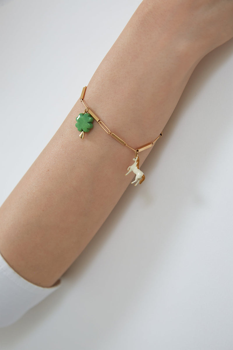 DECO TUBITOS CLOVER BRACELET