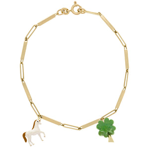 DECO TUBITOS CLOVER BRACELET