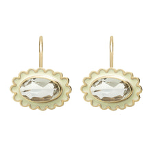Load image into Gallery viewer, MARGARITA AMETHYST YELLOW EARRINGS
