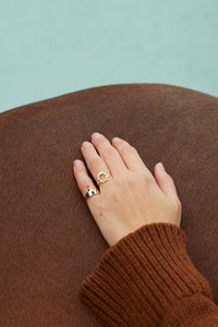 HORSESHOE BRILLANTE RING