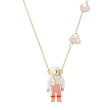 Load image into Gallery viewer, ASTRONAUTA PINK NECKLACE
