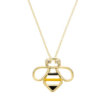 Load image into Gallery viewer, BEE BRILLANTE ENAMEL NECKLACE
