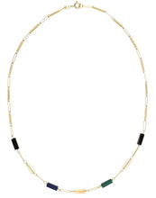 Load image into Gallery viewer, DECO TUBITOS STONES NECKLACE
