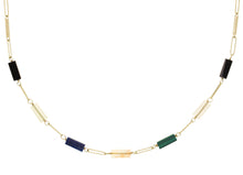 Load image into Gallery viewer, DECO TUBITOS STONES NECKLACE
