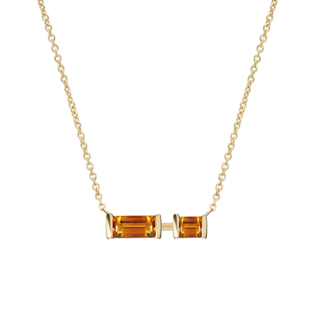 COMPUESTA CITRINE NECKLACE