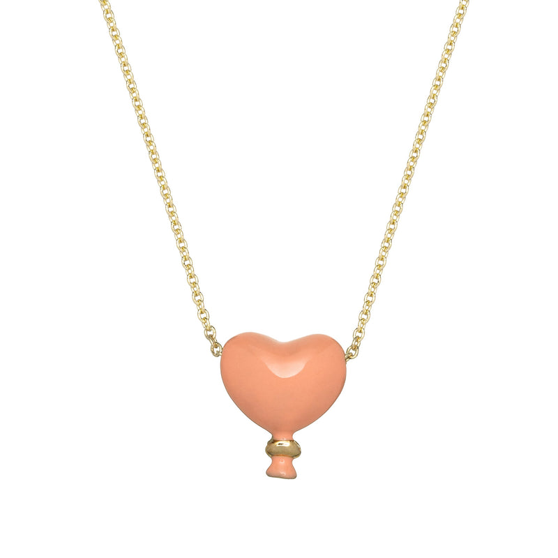 CORAZON BALLOON PINK NECKLACE
