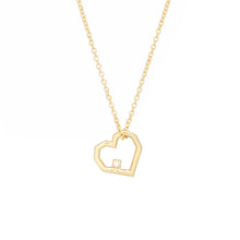 Load image into Gallery viewer, MINI CORAZON BRILLANTE NECKLACE
