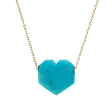 Load image into Gallery viewer, CORAZON TURQUOISE NECKLACE
