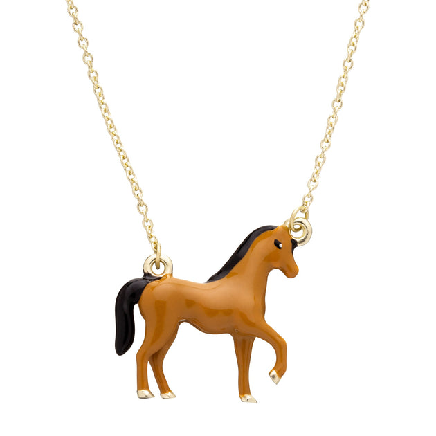 CABALLO BROWN NECKLACE