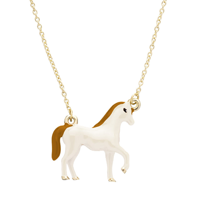 CABALLO WHITE NECKLACE