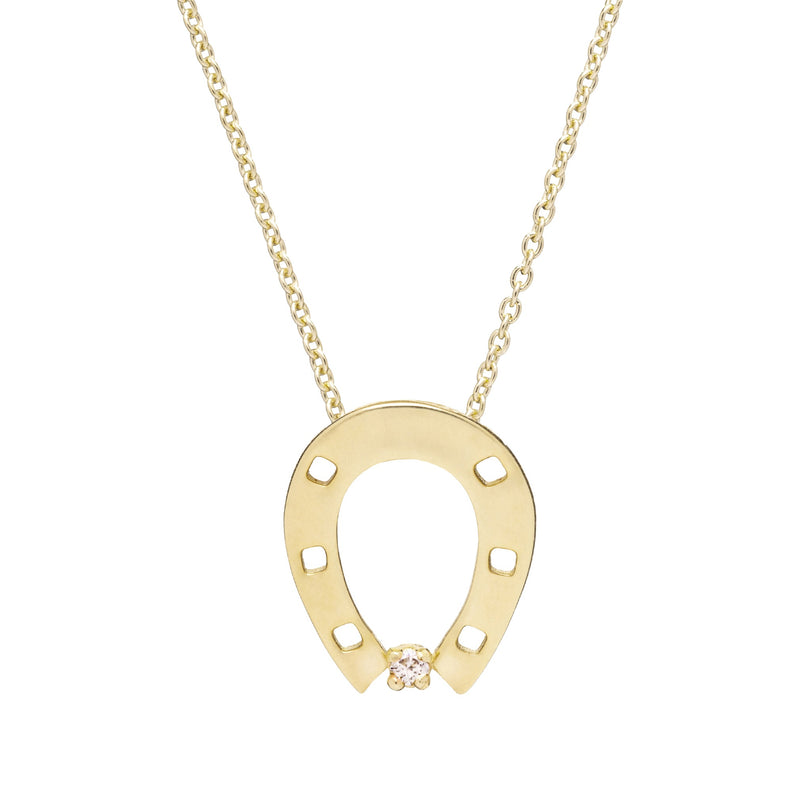 HORSESHOE BRILLANTE NECKLACE