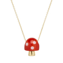 Load image into Gallery viewer, L&#39;AMANITA RED + WHITE NECKLACE
