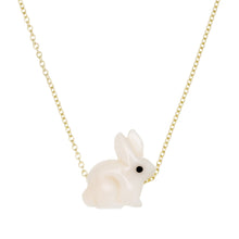 Load image into Gallery viewer, CONEJITO WHITE NECKLACE
