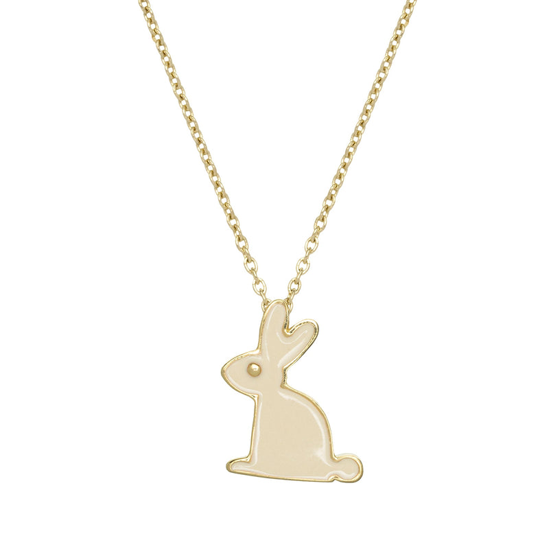 CONEJITO BOLD WHITE NECKLACE