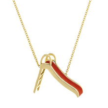 Load image into Gallery viewer, SLIDE RED NECKLACE
