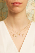 Load image into Gallery viewer, LETRA C CITRINE NECKLACE
