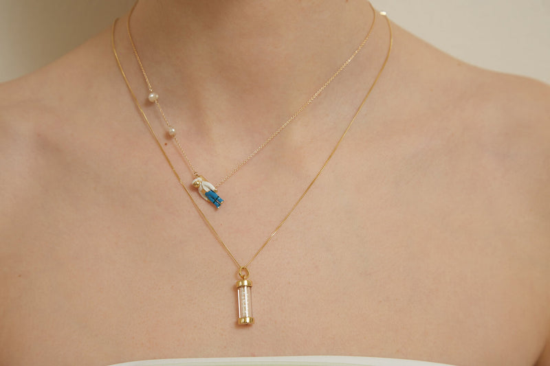 ASTRONAUTA BLUE NECKLACE