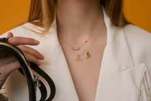 Load image into Gallery viewer, BEACH CHAIR PINK NECKLACE
