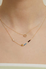Load image into Gallery viewer, GOLF PELOTA BLUE NECKLACE
