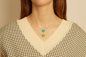 CORAZON GREEN NECKLACE