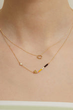 Load image into Gallery viewer, GOLF PELOTA YELLOW NECKLACE
