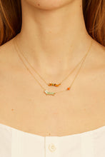 Load image into Gallery viewer, BEACH CHAIR GREEN NECKLACE
