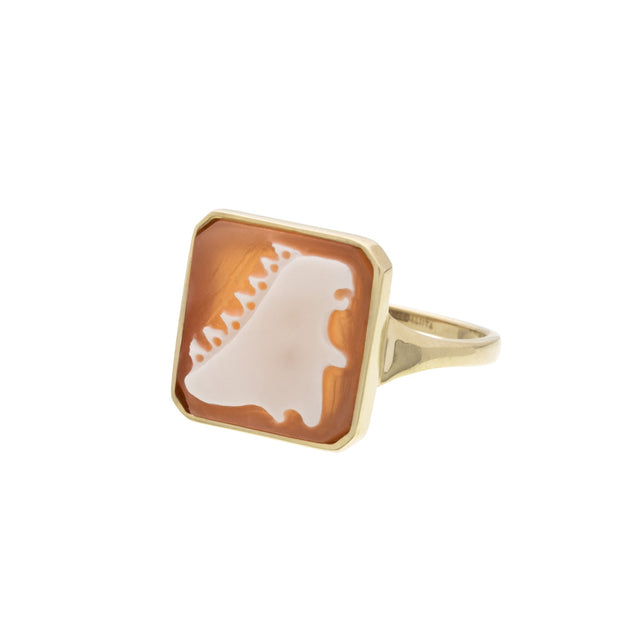 MINI CAMEO DINO RING