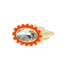 Load image into Gallery viewer, MARGARITA AMETHYST ORANGE RING
