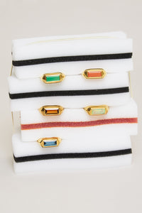 SPACE BAGUETTE MADEIRA RING