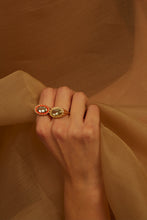 Load image into Gallery viewer, MARGARITA AMETHYST ORANGE RING
