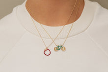 Load image into Gallery viewer, BICI PISTACHIO GREEN NECKLACE
