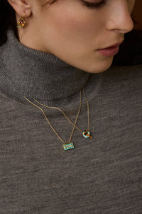 FLOTADORA BLUE AQUA NECKLACE