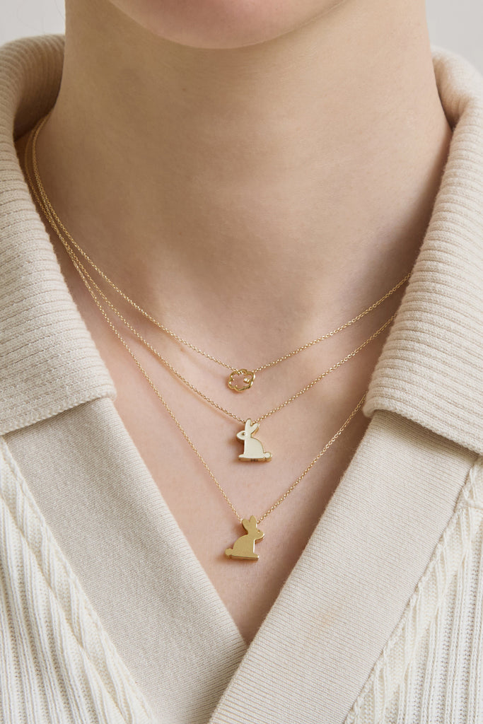 フランス発送 ALIITA ネックレス CONEJITO BOLD WHITE NECKLACE CONEJITO BOLD WHITE NECKLACE – ALIITA