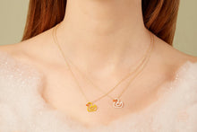 Load image into Gallery viewer, PATITO ENAMEL YELLOW NECKLACE
