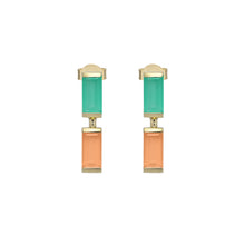 Load image into Gallery viewer, COMPUESTA BAGUETTE CHRYSOPRASE + MOONSTONE
