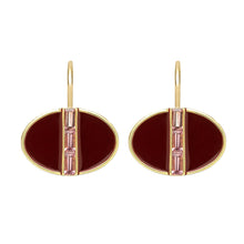 Load image into Gallery viewer, DECO LAGO TOURMALINE EARRINGS

