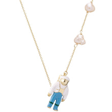 Load image into Gallery viewer, ASTRONAUTA BLUE NECKLACE
