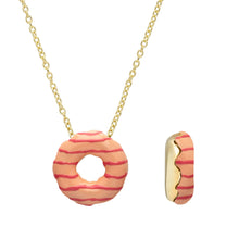 Load image into Gallery viewer, DONUT RASPBERRY FILLED NECKLACE
