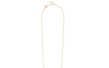 Load image into Gallery viewer, Gold chain necklace ring clasp detail

