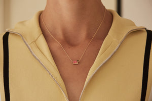 CARACOL PINK NECKLACE