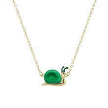 Load image into Gallery viewer, CARACOL GREEN NECKLACE
