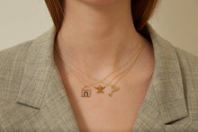 Load image into Gallery viewer, CASITA ENAMEL GREEN NECKLACE
