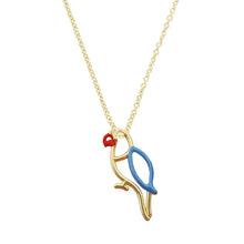Load image into Gallery viewer, PAPAGAYO ENAMEL NECKLACE
