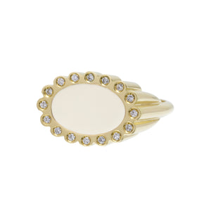 MARGARITA BRILLANTE WHITE RING