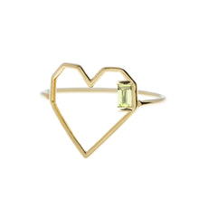 Load image into Gallery viewer, CORAZON PERIDOT RING
