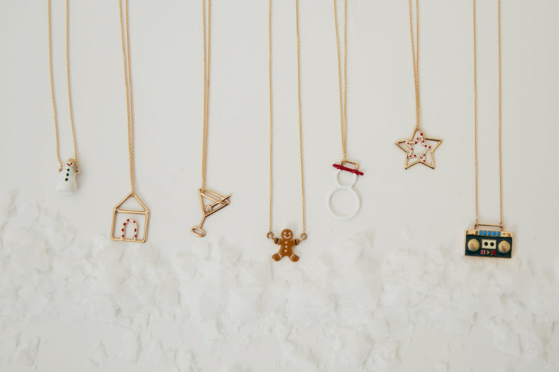 CASITA ENAMEL POIS NECKLACE