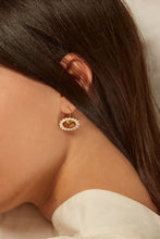 Load image into Gallery viewer, MARGARITA CITRINO WHITE EARRINGS
